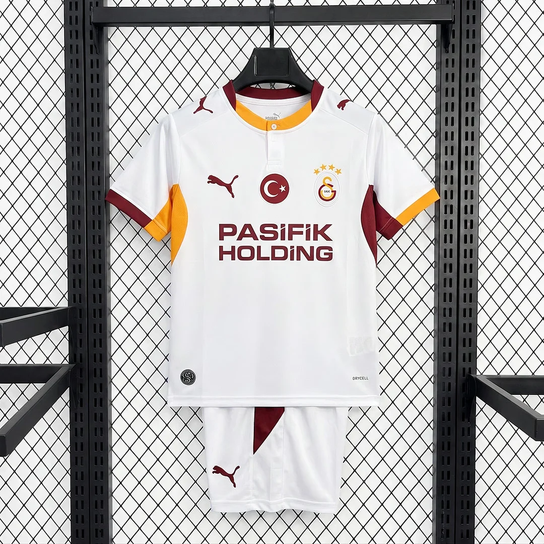 26/27 Galatasaray Away Kids Soccer Jersey
