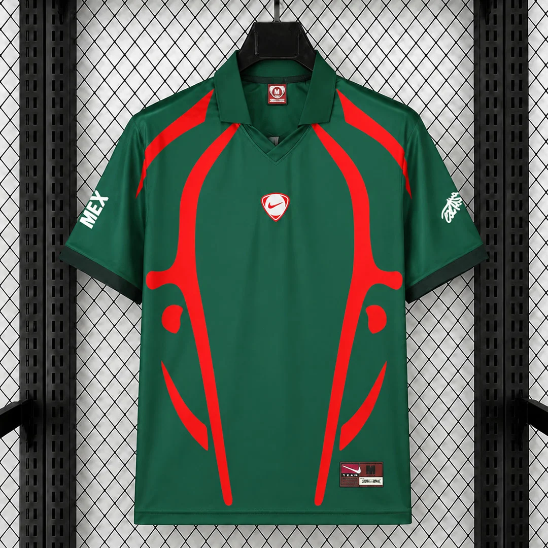 2026 Mexico x Travis Scott Cactus Jack Total 90 Retro Soccer Jersey