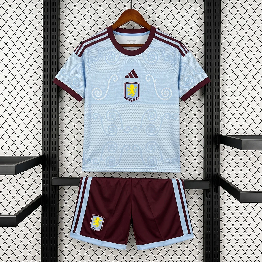 26/27 Aston Villa Third Kids Soccer Jersey