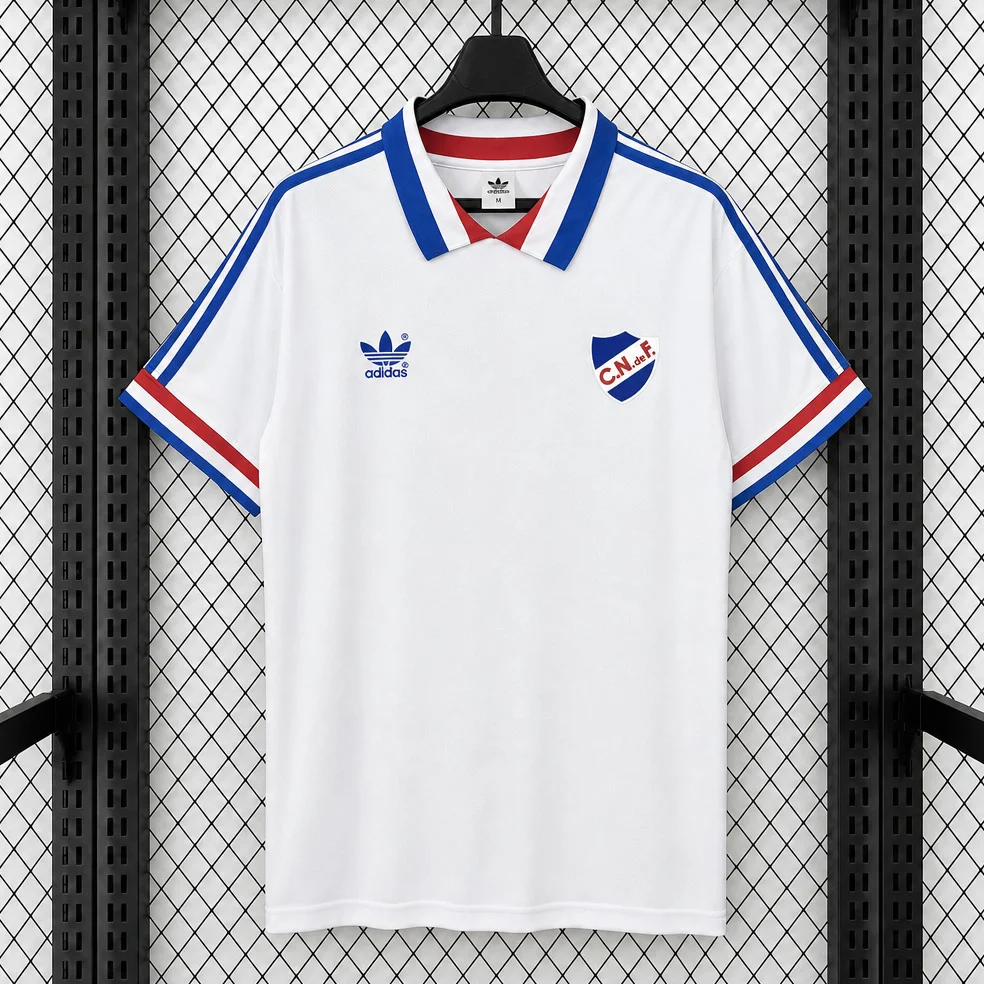 80/82 Club Nacional Home Retro Soccer Jersey
