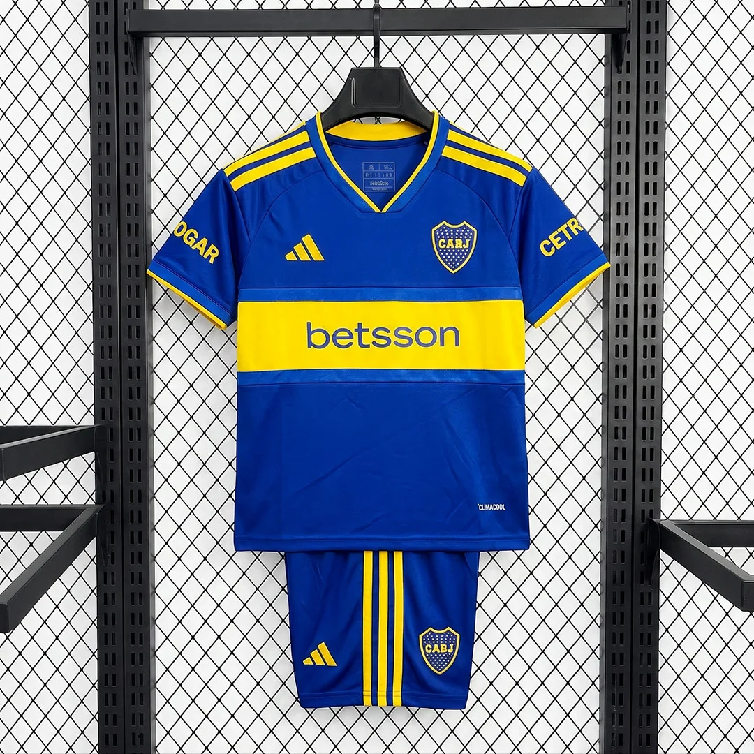 2027 Boca Juniors Home Kids Soccer Jersey