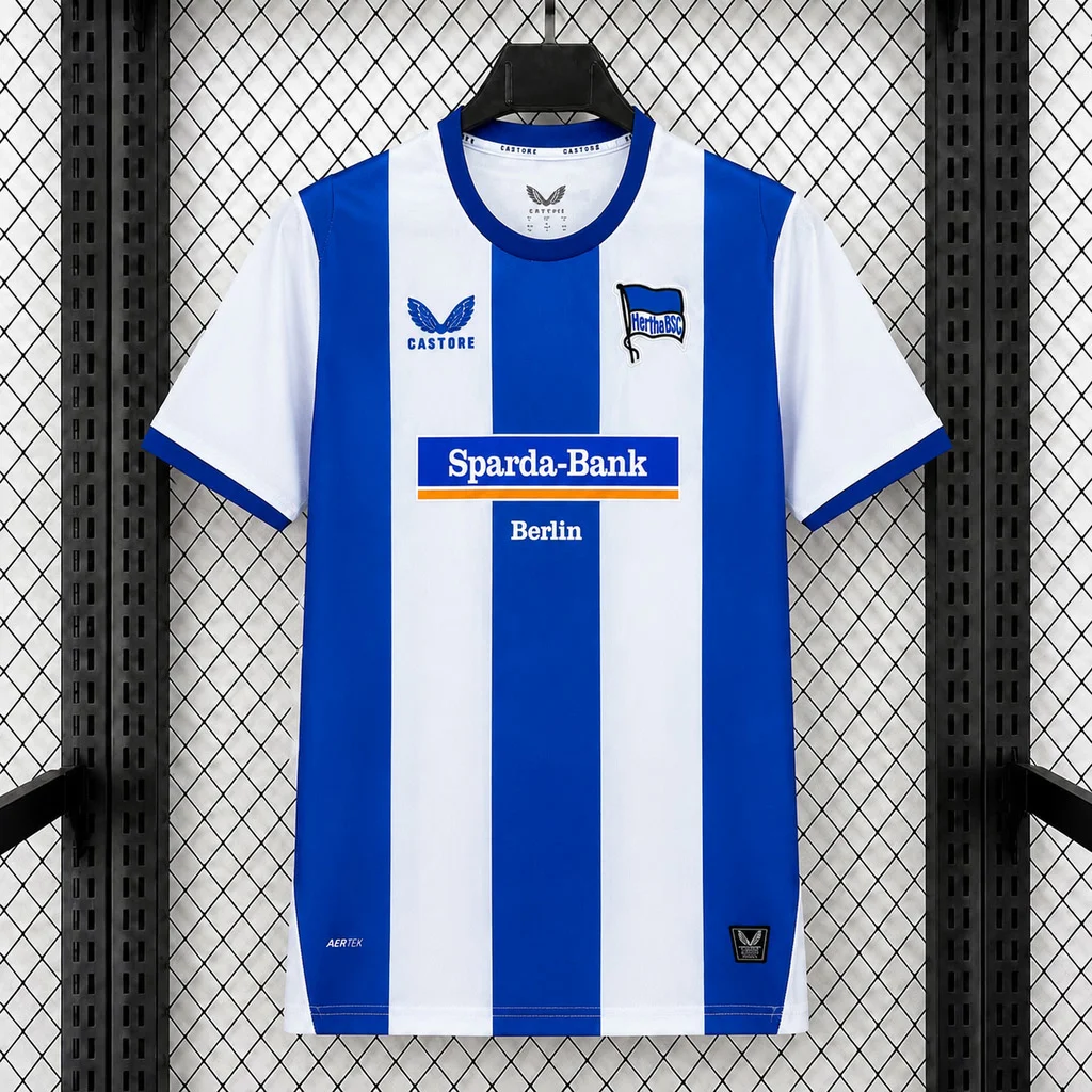 26/27 Hertha BSC Home Soccer Jersey