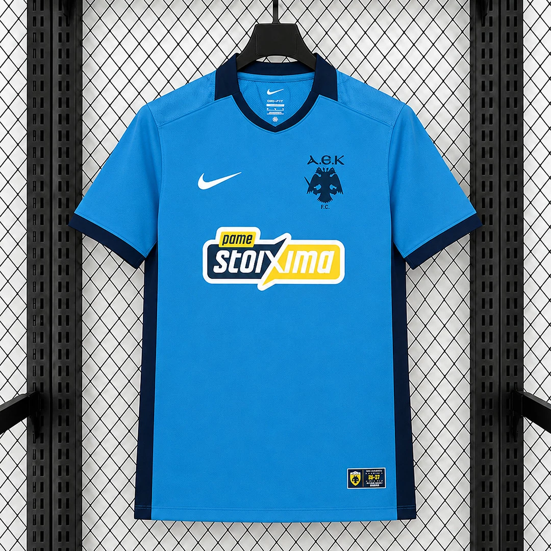 26/27 AEK Athens Third Soccer Jesrey