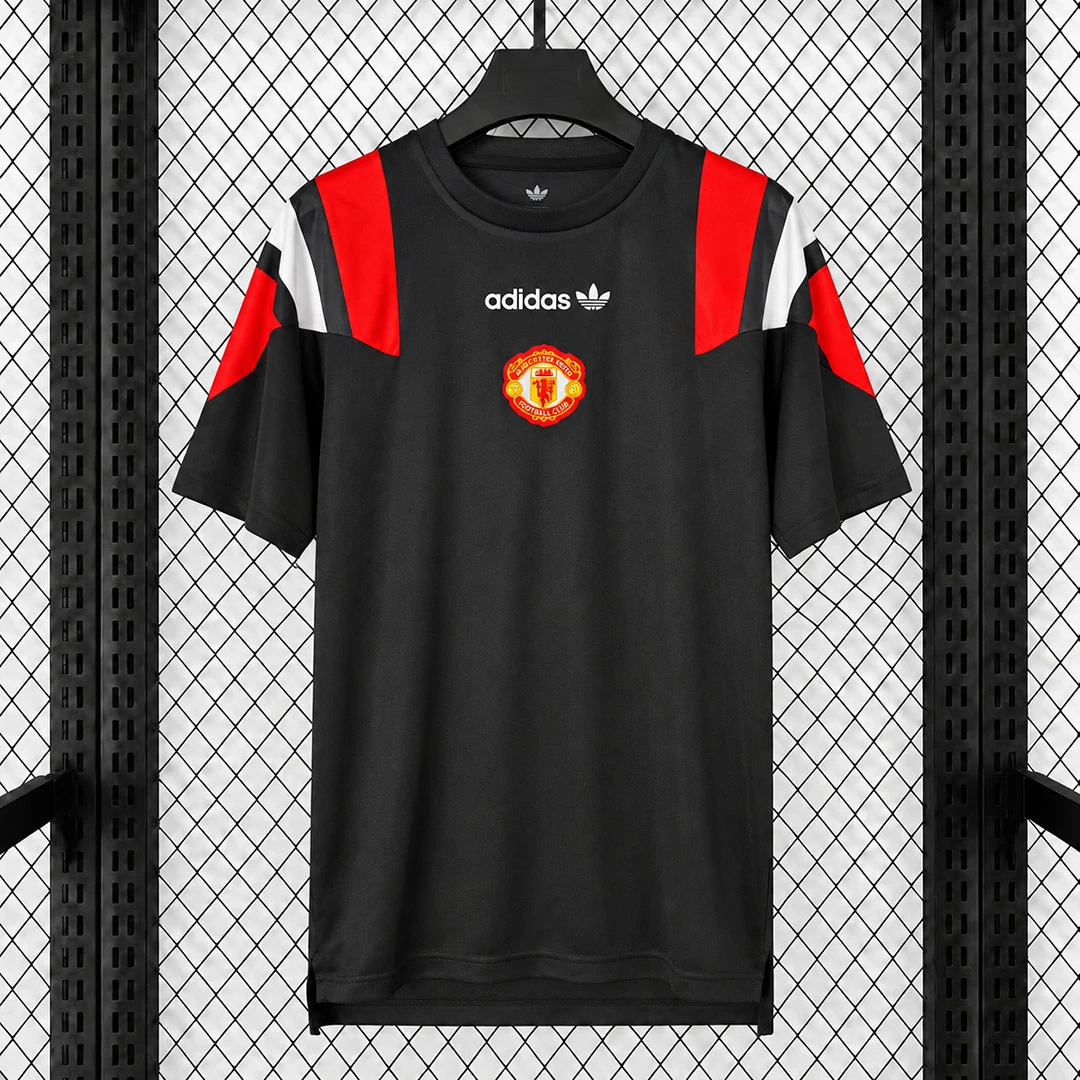 26/27 Manchester United EQT Black Soccer Jersey