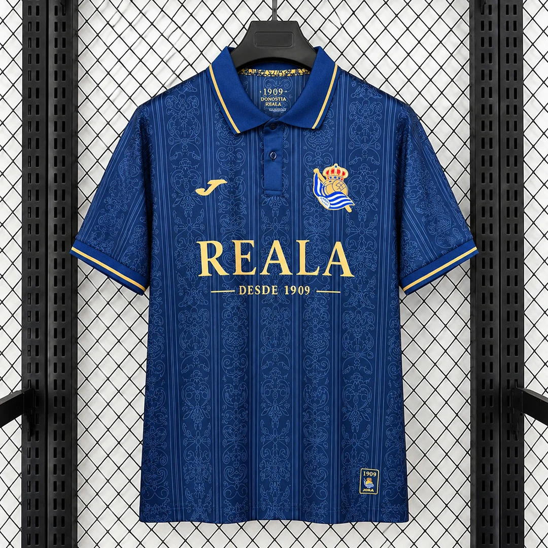 26/27 Real Sociedad Concept Edition Navy Soccer Jersey
