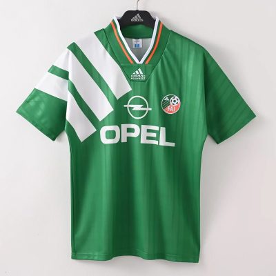 1992 Ireland Home Retro Soccer Jersey