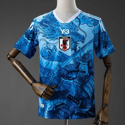 2026 Japan Y-3 Samurai Blue Soccer Jersey