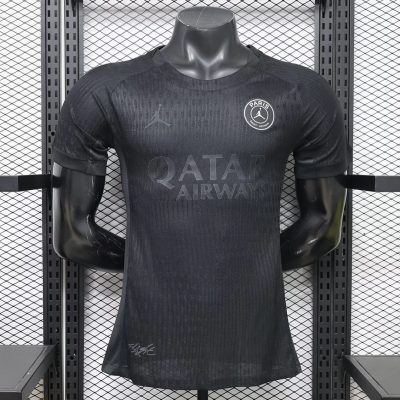 26/27 Paris Saint-Germian Fight Special Player Version Black Soccer Jersey