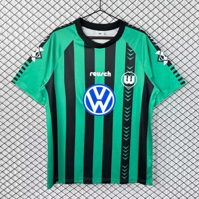 94/96 Wolfsburg Away Retro Soccer Jersey