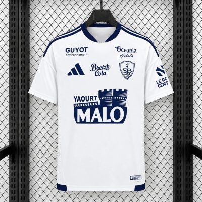 26/27 Stade Brestois Away Soccer Jersey