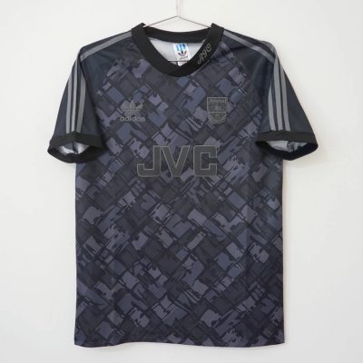 90/92 Arsenal Blackout Retro Soccer Jersey
