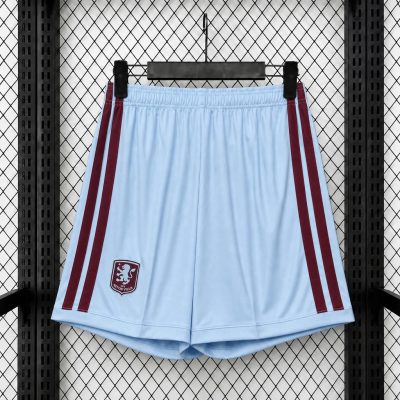 26/27 Aston Villa Home Soccer Shorts