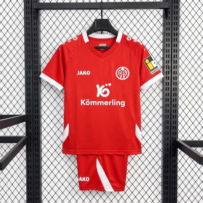 26/27 Mainz Home Kids Soccer Jersey