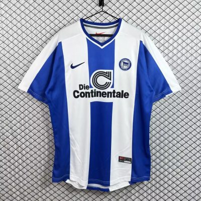 99/00 Hertha BSC Home Retro Soccer Jersey