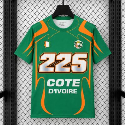 2026 Ivory Coast 225 Special Edition Green Soccer Jersey