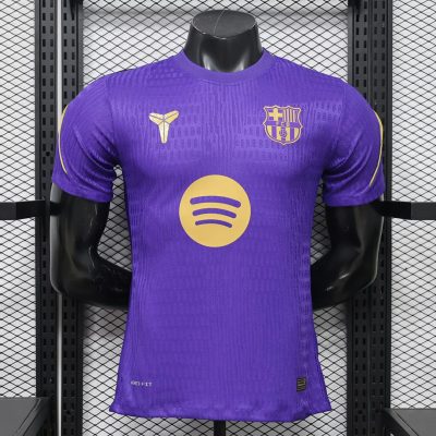 26/27 Barcelona Training 2 Purple Player Version Soccer Jersey