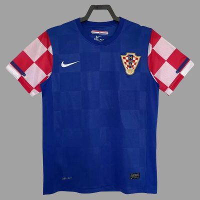 2010 Croatia Away Retro Soccer Jersey