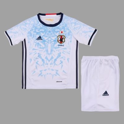 2016 Japan Away Kids Retro Soccer Jersey Size 16-28