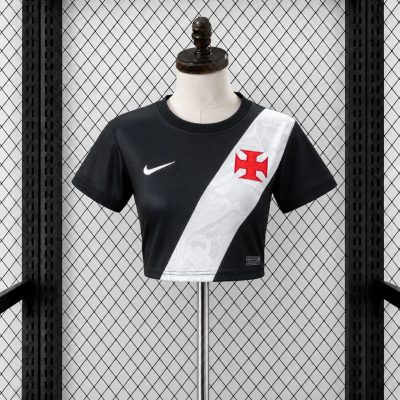 2026 Vasco da Gama Home Women Crop Jersey