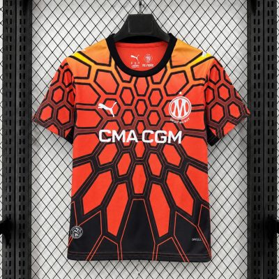 26/27 Marseille Goalkeeper Orange Soccer Jersey