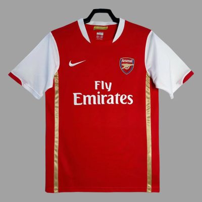 06/08 Arsenal Home Retro Soccer Jersey
