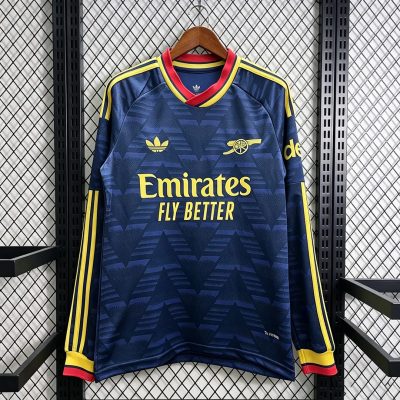 26/27 Arsenal Away Long Sleeve Soccer Jersey