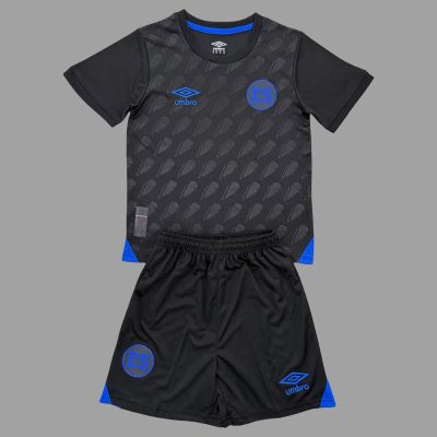 2025 El Salvador Third Kids Soccer Jersey Size 16-28