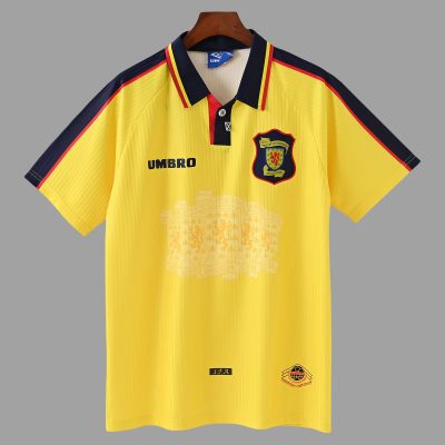 1998 Scotland Away Retro Soccer Jersey