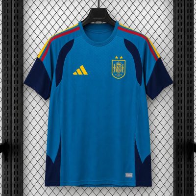 2026 Spain Training Blue Jersey