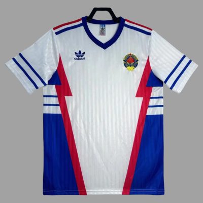 1990 Yugoslavia Away Retro Soccer Jersey