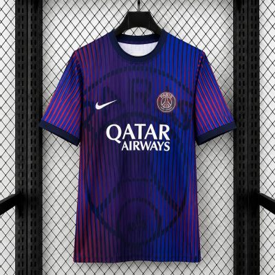 26/27 Paris Saint-Germain Pre-Match Away Purple Soccer Jersey