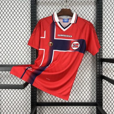 1997 Norway Home Retro Soccer Jersey