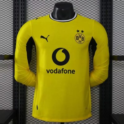 26/27 Dortmund Home Long Seelve Player Version Soccer Jersey