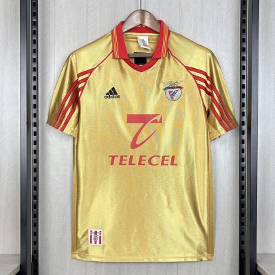 98/99 Benfica Away Retro Soccer Jersey