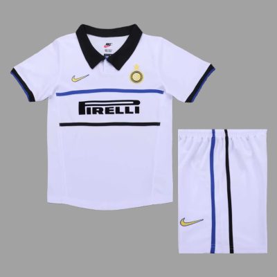 98/99 Inter Milan Away Kids Retro Soccer Jersey Size 16-28