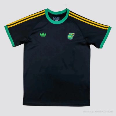 2024 Jamaica black soccer jersey yupoo size S-4XL