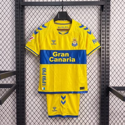 26/27 UD Las Palmas Home Kids Soccer Jersey