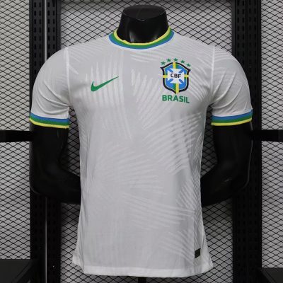 2026 Brazil Federation Away White Player Version Soccer Jersey