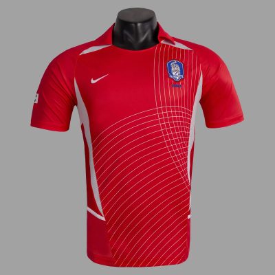 2002 South Korea Home Retro Soccer Jersey