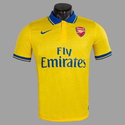 13/14 Arsenal Away Retro Soccer Jersey