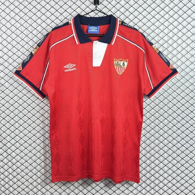 98/01 Sevilla Away Retro Soccer Jersey