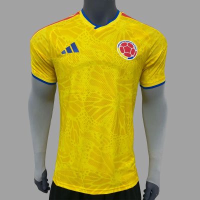 2026 Colombia Home Player Version Soccer Jersey