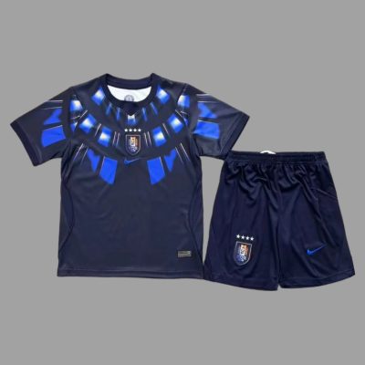 2026 Uruguay Away Kids Soccer Jersey Size 16-28