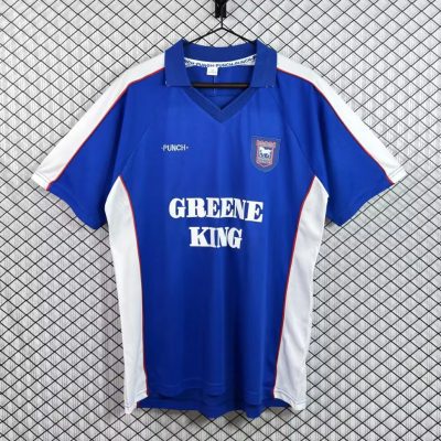 99/01 Ipswich Town Home Retro Soccer Jersey