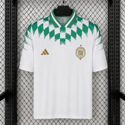 26/27 Celtic Stadium Pack White Jacquard Soccer Jersey