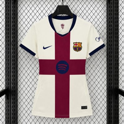 26/27 Barcelona Fourth Women Soccer Jersey