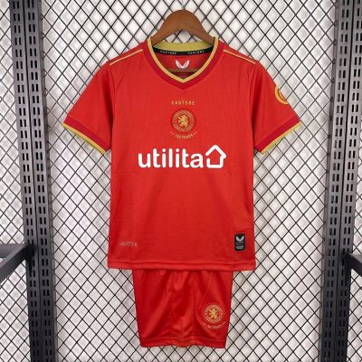 26/27 Middlesbrough FC Home Kids Soccer Jersey