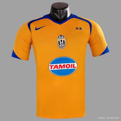 05/06 Juventus Third Retro Soccer Jersey