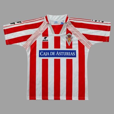 94/95 Sporting de Gijon Home Retro Soccer Jersey