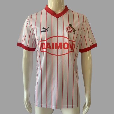 85/86 Koln Home Retro Soccer Jersey